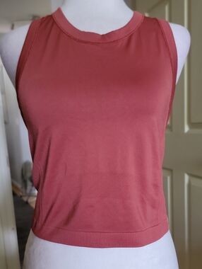 Old Navy Women's Sleeveless Crop Tank Top - Dusty Rose